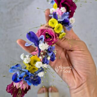 Coroniță cu flori naturale