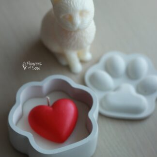 Lumânări din ceară de soia turnate manual – True Love