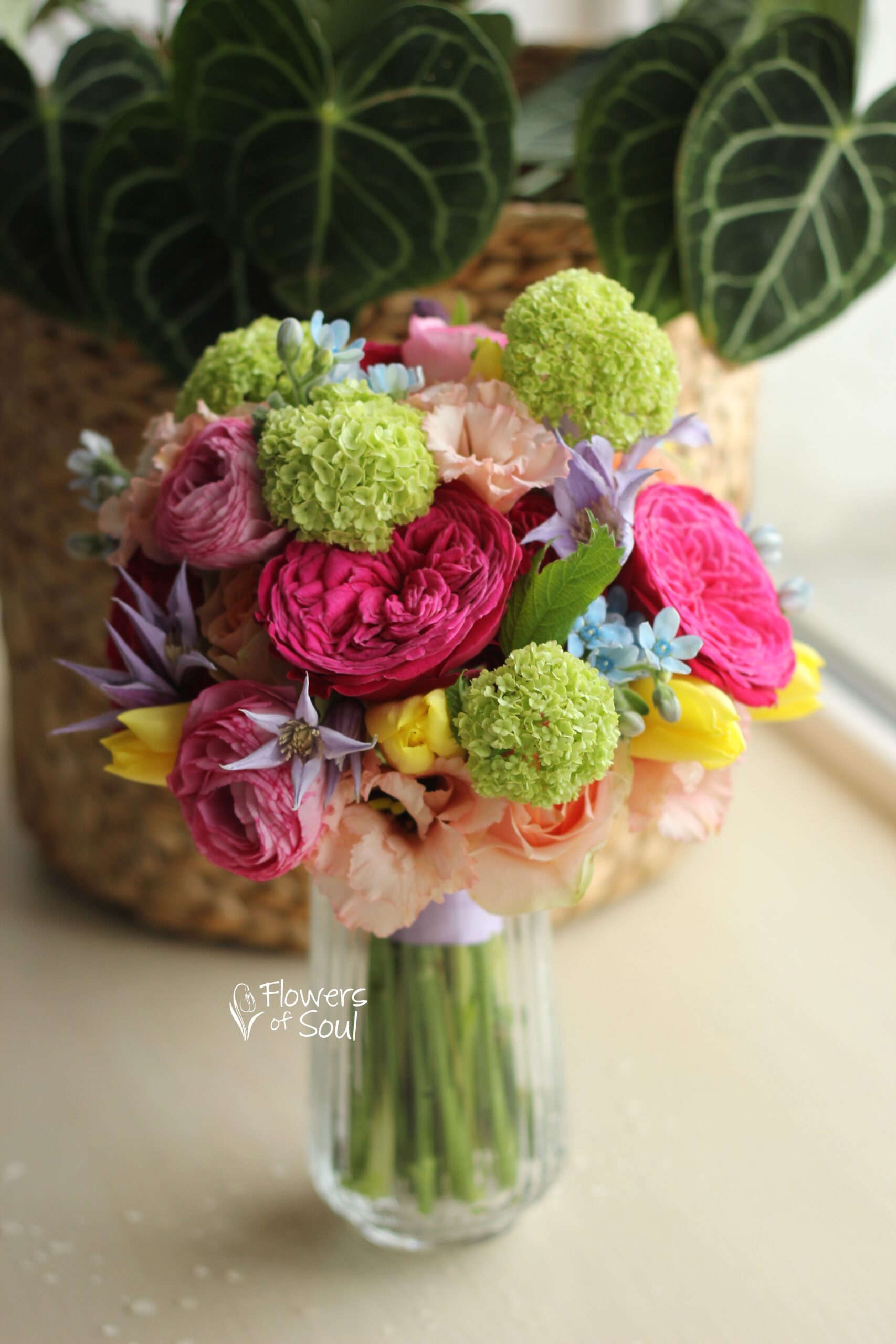 Buchet colorat