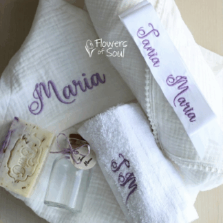 Trusou pentru botez - Baby Purple